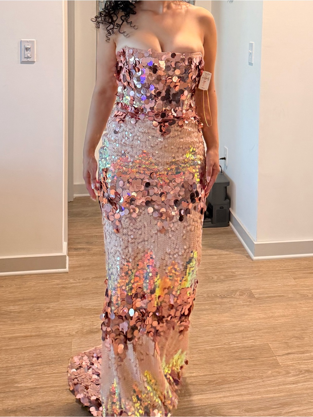 Bronx and Bonco Farah Strapless Dress